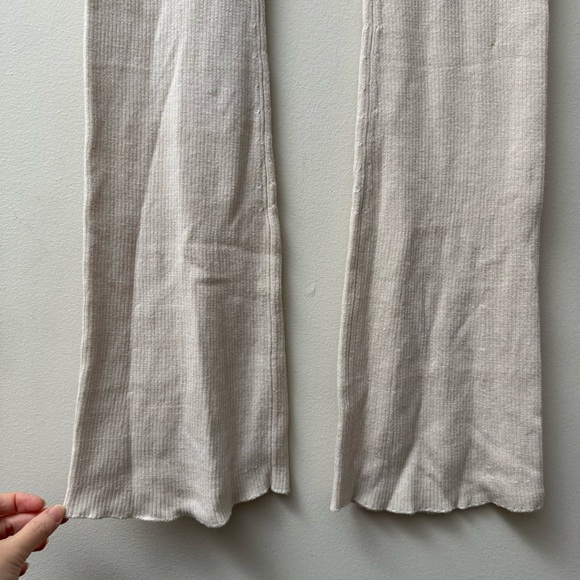 Free People Ribbed Stretch Pants - Picture 3 of 8